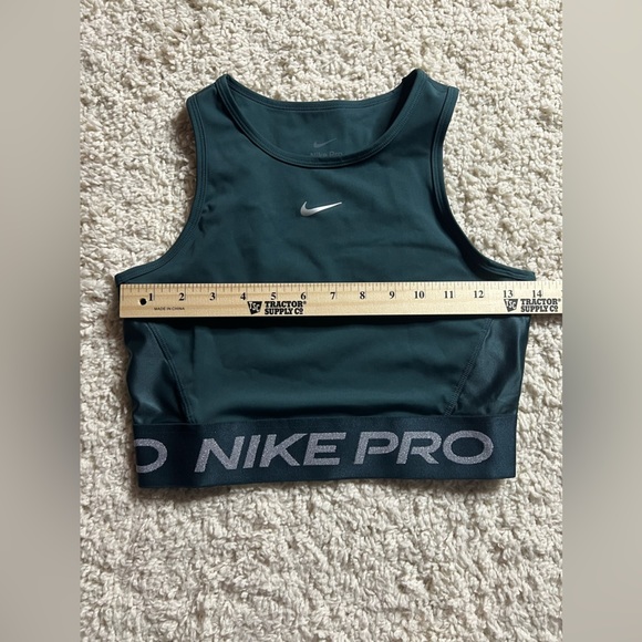 Women’s Size XS Nike Pro Dark Green Sports Bra NWT - Picture 4 of 6